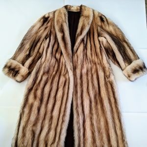 GIVENCHY LONG FUR COAT